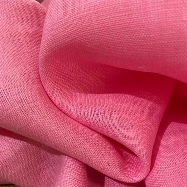 Linho Puro Rosa Barbie 